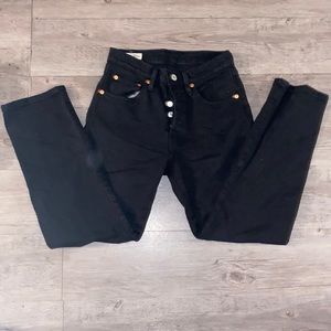 Black Straight Jeans